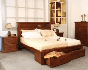 BroDeals Bedroom Suite Marina 4Pcs Bedroom Suite with Storage Drawers - Queen Marina 4Pcs Bedroom Suite with Storage Drawers - Queen