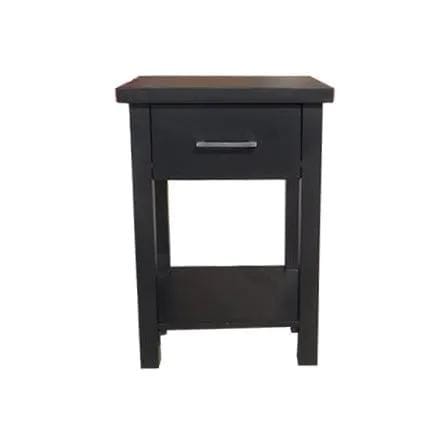 BroDeals Bedside Table Helen Bedside Table Black Helen Bedside Table Black