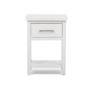 Helen Bedside Table White by BroDeals