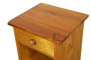 BroDeals Bedside Table NZ Pine Bedside Table - Natural NZ Pine Bedside Table - Natural