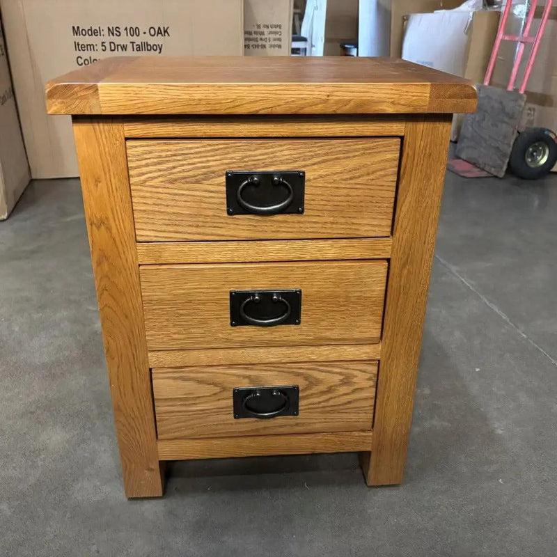 BroDeals Bedroom Furniture Sets Oak Bedroom Suite - Set of 4 Oak Bedroom Suite - Set of 4