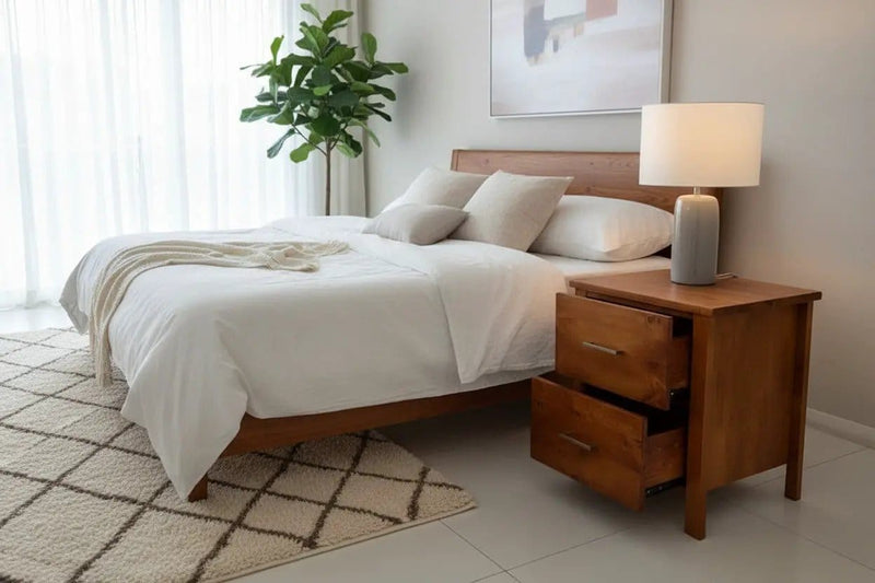 Tina 2 Drawer Bedside by BroDeals