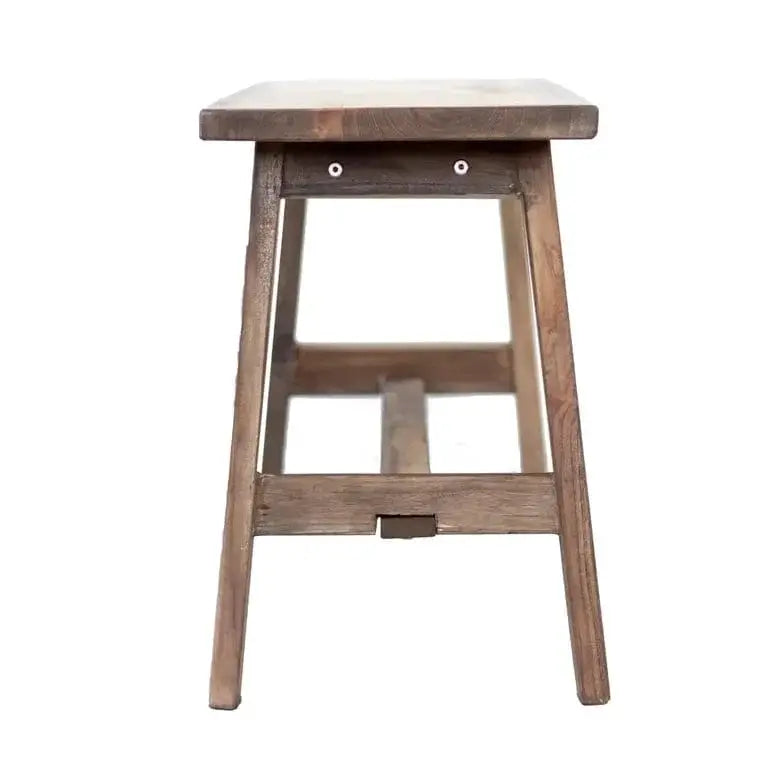 Rustico Reclaimed Teak Bench Medium - Natural by BroDeals