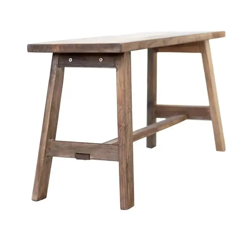 Rustico Reclaimed Teak Bench Medium - Natural by BroDeals