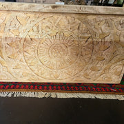 Hand Carved Wooden Trunk | Coffee Table by BroDeals