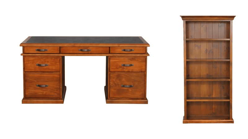 Felton Desk with Bookcase by BroDeals