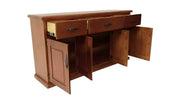 BroDeals Buffet Table Felton 4 Door 3 Drawer Buffet Table Felton 4 Door 3 Drawer Buffet Table
