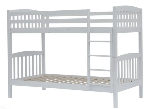 BroDeals bunk Bed White Bunk Bed S+S White Bunk Bed S+S