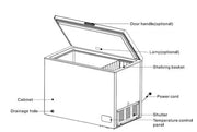 Midea 295L Chest Freezer Mechanical Control MDRC405FZF01AP by BroDeals