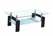 BroDeals Coffee Table Coffee Table - Glass Coffee Table - Glass