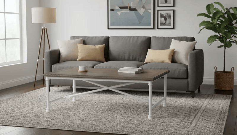 BroDeals Coffee Table Coffee Table -Matal lags Coffee Table -Matal lags