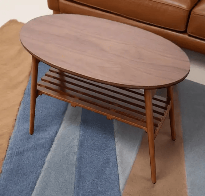 BroDeals Coffee Table Sally Walnut Coffee Table Sally Walnut Coffee Table