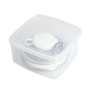 Collapsible Water Bottle - White by BroDeals