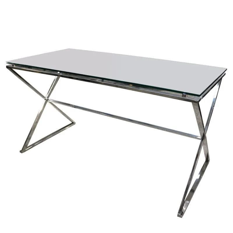 BroDeals Desks Crusa Desk Polished + Clear Crusa Desk Polished + Clear