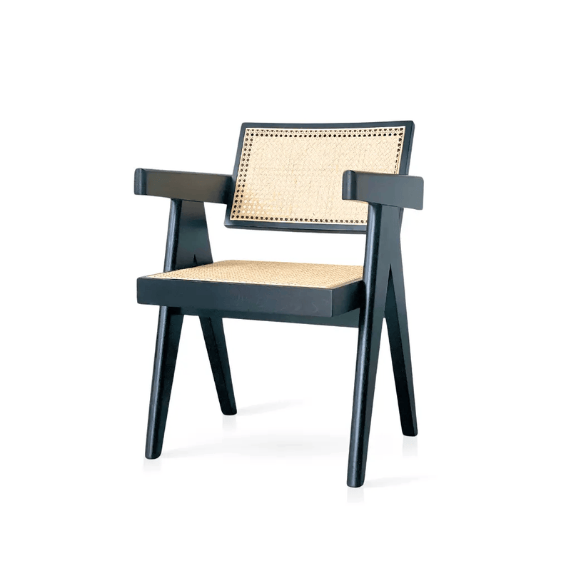 BroDeals Dining Chair Liverpool Rattan Armchair | Dining Chair - Black Liverpool Rattan Armchair | Dining Chair - Black