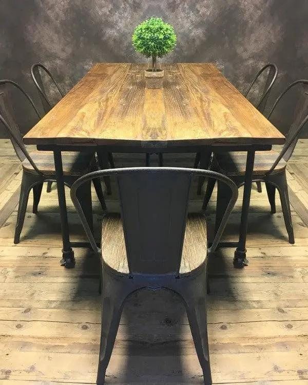 BroDeals Dining Table Industrial Dining Table 2300 Industrial Dining Table 2300