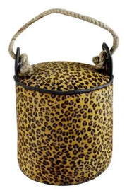 Leopard Leather Door Stop - Round by BroDeals