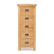 Oak 5 Drawer Slimboy by BroDeals