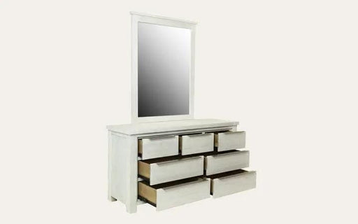 BroDeals Dressing Table Milan Dresser with Mirror Milan Dresser with Mirror