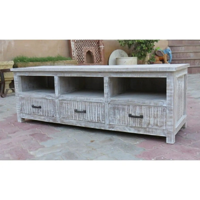 Boho TV Unit 3-Drawer by BroDeals