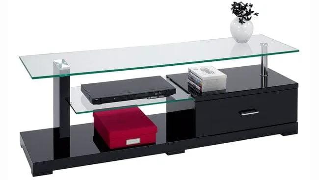 Myron TV Unit Black by BroDeals