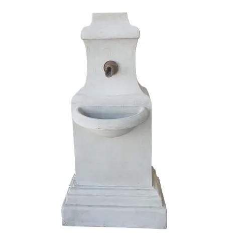 BroDeals Fountains & Waterfalls Patina Fountain Lime Wash Patina Fountain Lime Wash