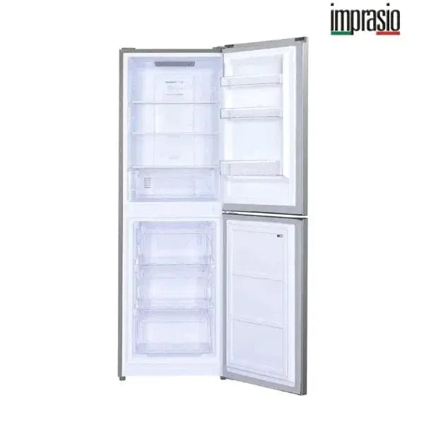 Imprasio 253L Fridge Freezer Stainless Steel IMFF253SS by BroDeals