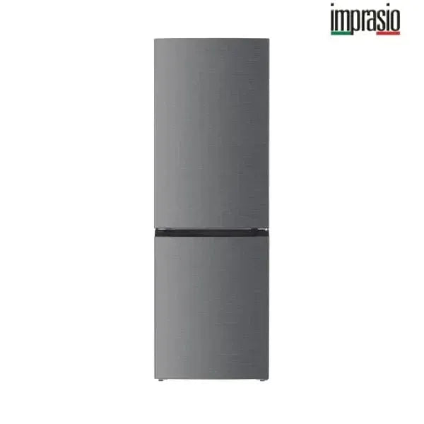 Imprasio 253L Fridge Freezer Stainless Steel IMFF253SS by BroDeals