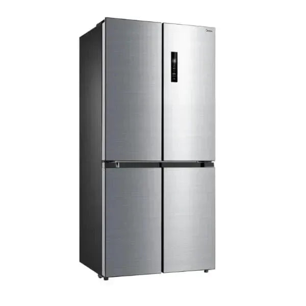 Midea 474L Cross Door Fridge Freezer Stainless Steel MDRF632FGF46APD by BroDeals