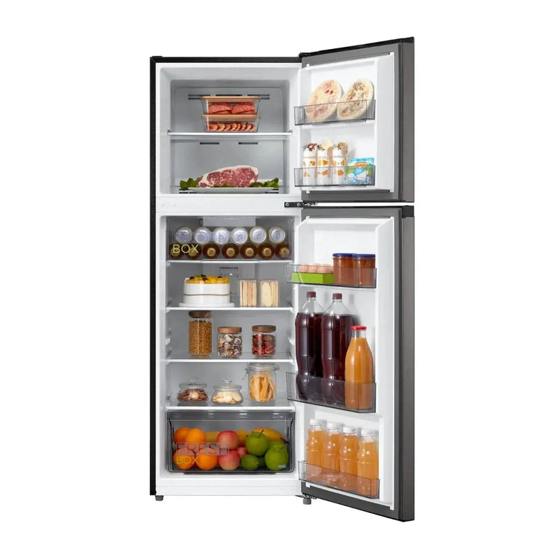Midea Meet 236L Top Mount Fridge Freezer Jazz Black MDRT346MTF28AP by BroDeals