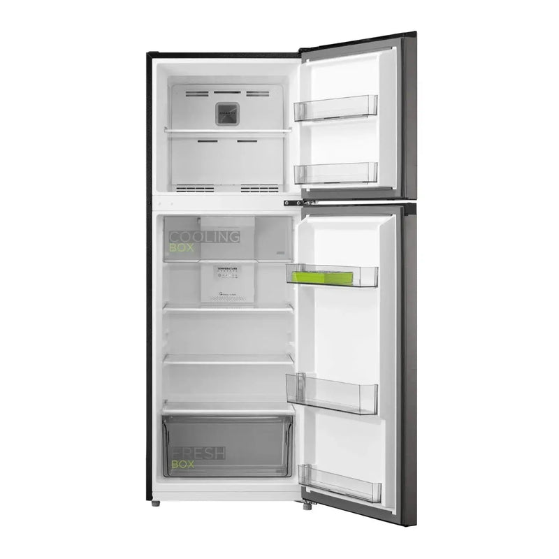 Midea Meet 236L Top Mount Fridge Freezer Jazz Black MDRT346MTF28AP by BroDeals