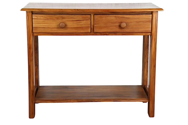 BroDeals hall table Wanaka Rimu Hall Table 2 Drawer Wanaka Rimu Hall Table 2 Drawer