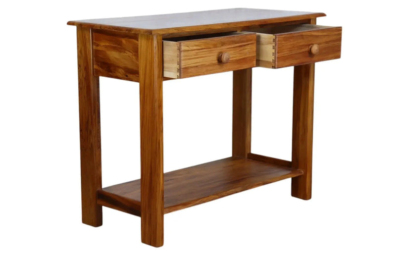 BroDeals hall table Wanaka Rimu Hall Table 2 Drawer Wanaka Rimu Hall Table 2 Drawer