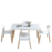 BroDeals Kitchen & Dining Furniture Sets Echo Dining Table Set 5Pcs Echo Dining Table Set 5Pcs
