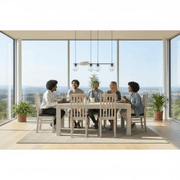 Milan Dining Set - 6 Seater by BroDeals