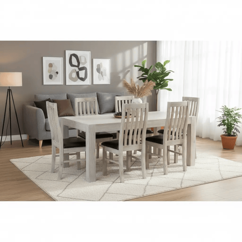 Milan Dining Set - 6 Seater by BroDeals