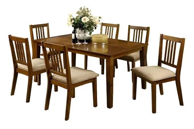 Mission 7 Pcs Dining Suite by BroDeals