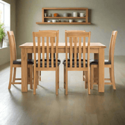 Oak Dining Suite 6 Seater by BroDeals