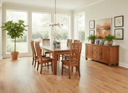 Pine Dining Suite 7Pcs-Natural by BroDeals