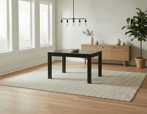 BroDeals Kitchen & Dining Furniture Sets Pine Dining Table 1000-Black Pine Dining Table 1000-Black