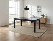 Pine Dining Table 1500-Black by BroDeals