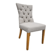 Tufted Back Dining Chair by BroDeals