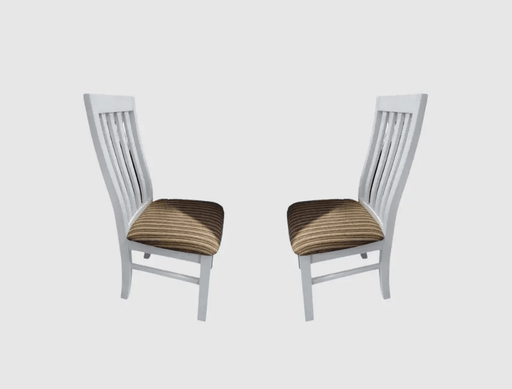 BroDeals Kitchen & Dining Room Chairs Ashland Dining Chairs Set of 2- FABRIC PAD Ashland Dining Chairs Set of 2- FABRIC PAD
