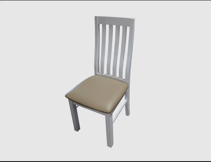 Ashland Dining Chairs Set of 2 -PU PAD by BroDeals