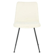 BroDeals Kitchen & Dining Room Chairs Boucle Dining Chair - Ivory Boucle Dining Chair - Ivory