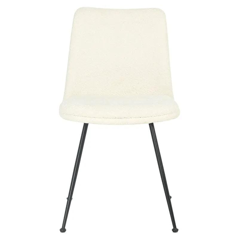BroDeals Kitchen & Dining Room Chairs Boucle Dining Chair - Ivory Boucle Dining Chair - Ivory