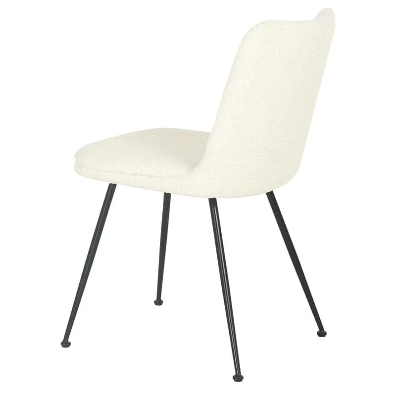 BroDeals Kitchen & Dining Room Chairs Boucle Dining Chair - Ivory Boucle Dining Chair - Ivory