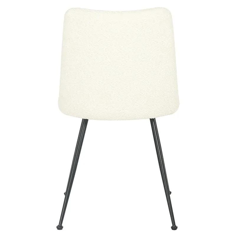 BroDeals Kitchen & Dining Room Chairs Boucle Dining Chair - Ivory Boucle Dining Chair - Ivory