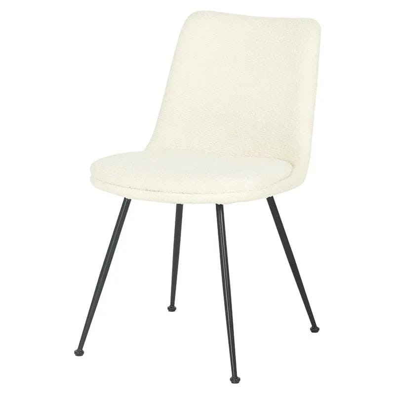 BroDeals Kitchen & Dining Room Chairs Boucle Dining Chair - Ivory Boucle Dining Chair - Ivory