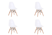 Echo Chair Set of 4-White by BroDeals